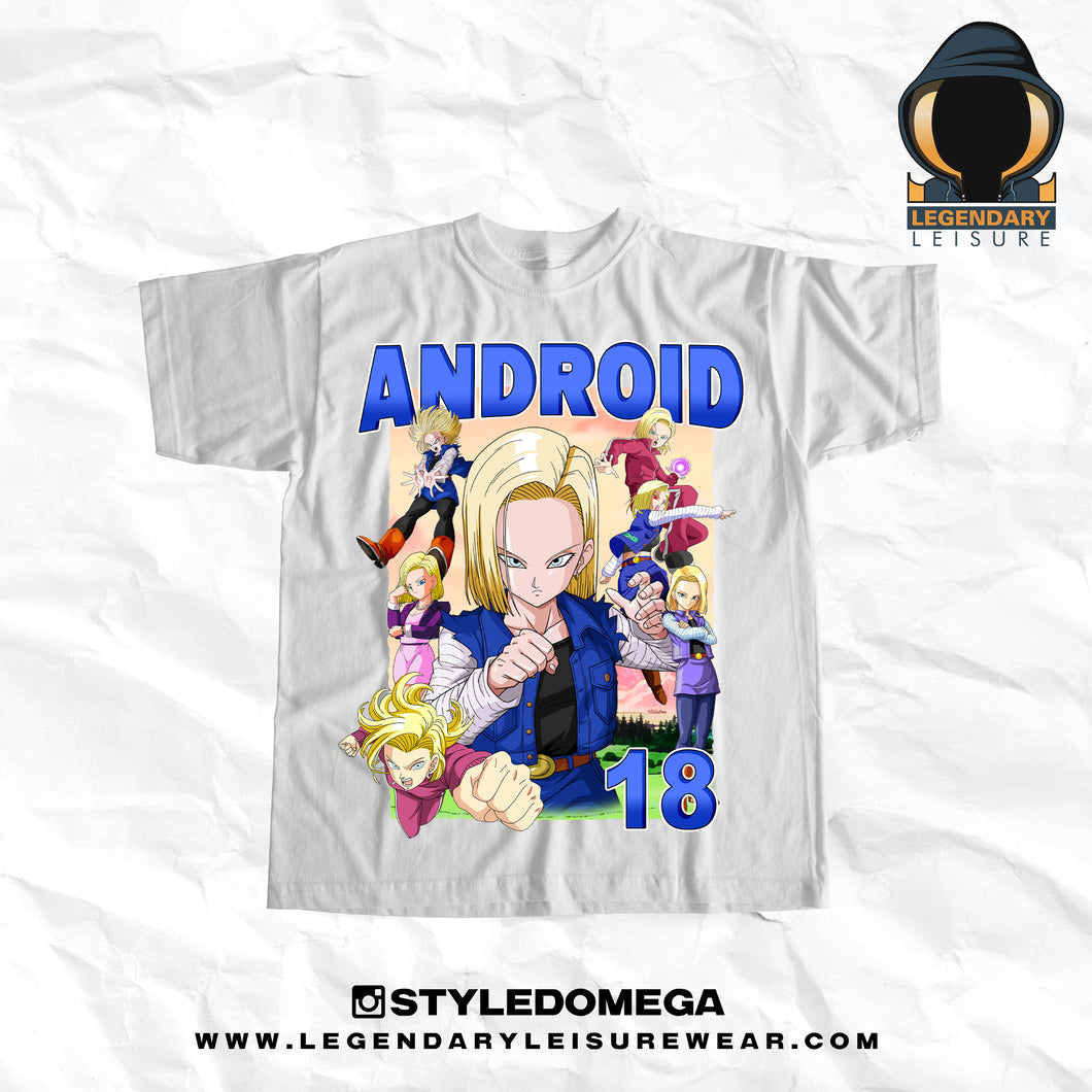 Z SUPER Android 18 Tee