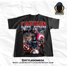 Load image into Gallery viewer, THROWBACK Captain America Tee
