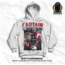 Load image into Gallery viewer, THROWBACK Captain America Hoodie
