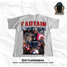 Load image into Gallery viewer, THROWBACK Captain America Tee
