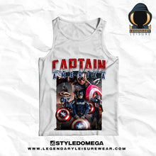 Load image into Gallery viewer, THROWBACK Captain America Tank
