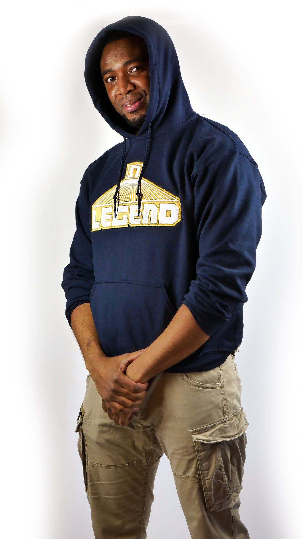 LEGENDARY Hoodie — Navy Blue