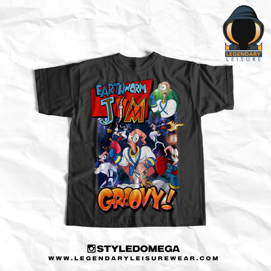 THROWBACK Earthworm Jim Tee