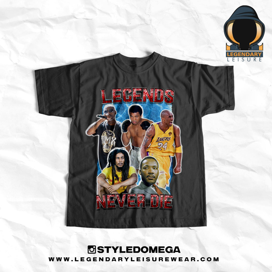 THROWBACK Legends Never Die Heroes Edition Tee