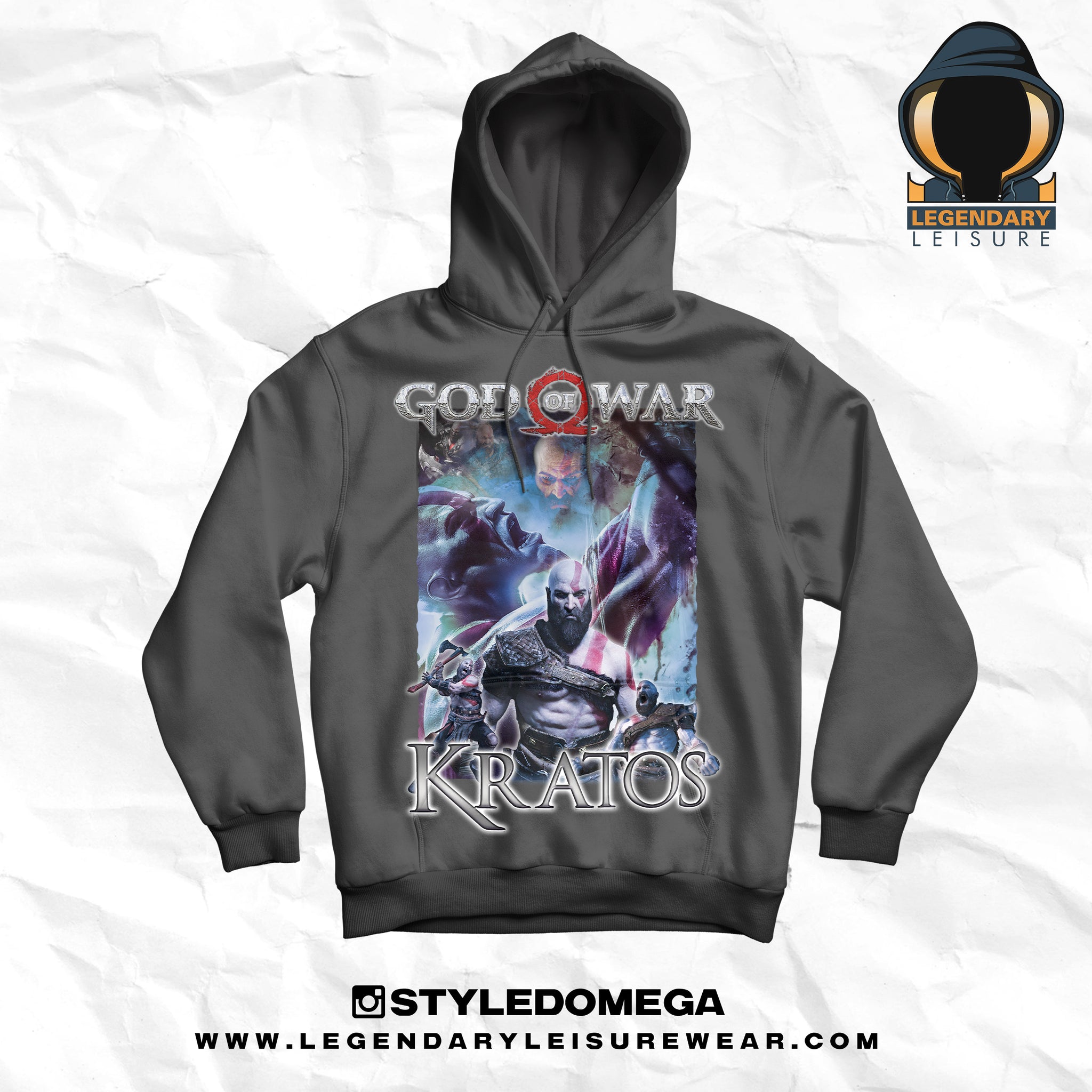 God of war kratos hoodie on sale