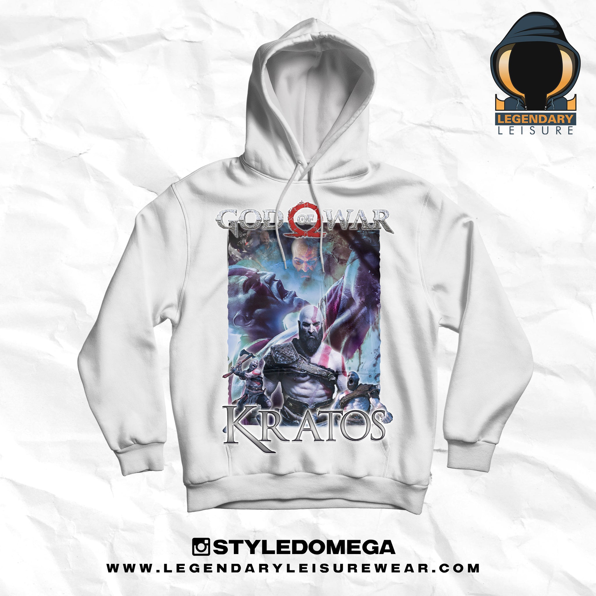 THROWBACK God of War Kratos Hoodie